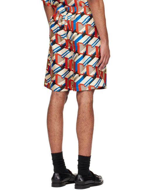 メンズ Gucci マルチカラー Pixel ショートパンツ Multicolor