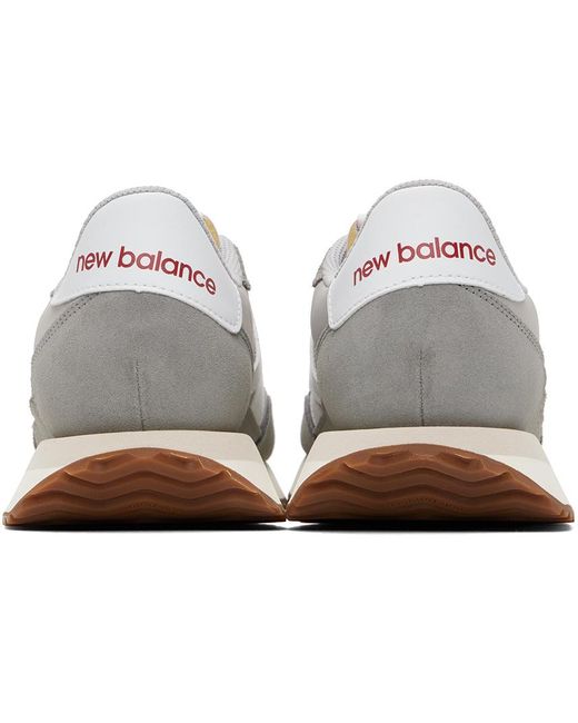 New Balance Black Gray 237v1 Sneakers for men