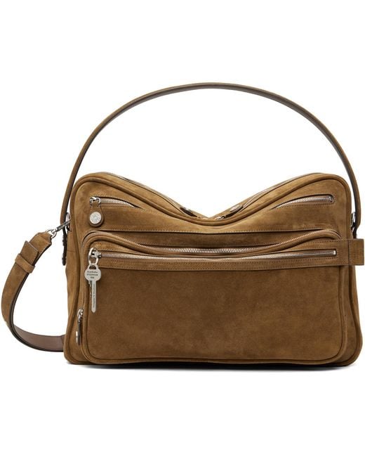 Acne Brown Camero Camera Shoulder Bag