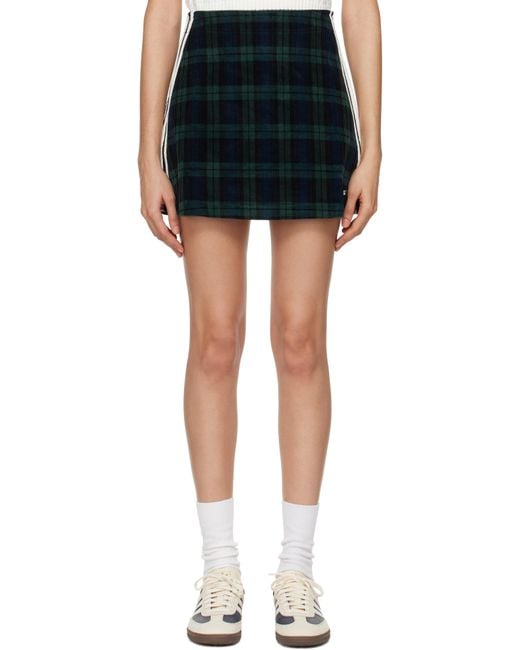 adidas コーデュロイ タータンスカート adidas コーデュロイ タータン