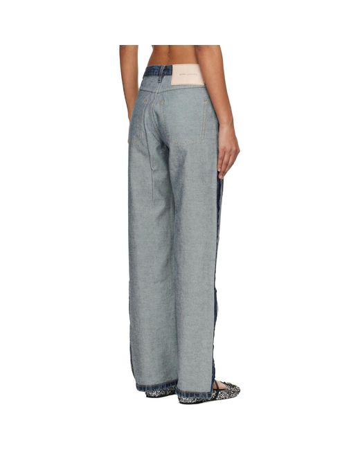 Marc Jacobs Blue Imperfectly Perfect Jeans