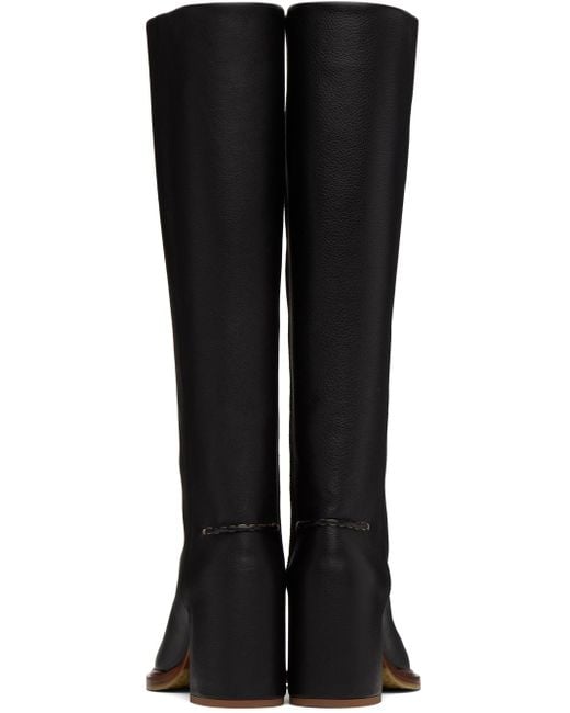 Chloé Black Edith Boots