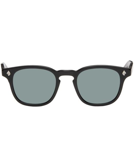 Garrett Leight Black Ace Sunglasses for men