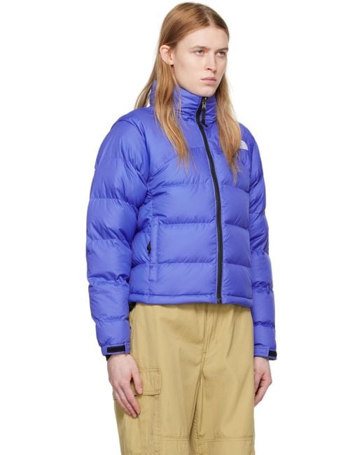 The North Face Blue 2000 Retro Nuptse Down Jacket