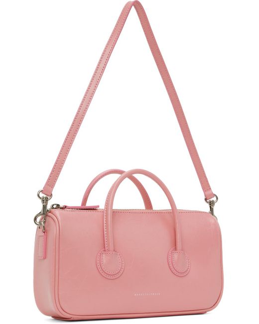 MARGE SHERWOOD Pink Zipper Bag