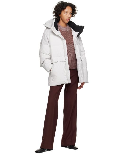 Holzweiler besseggen Down Jacket in White | Lyst