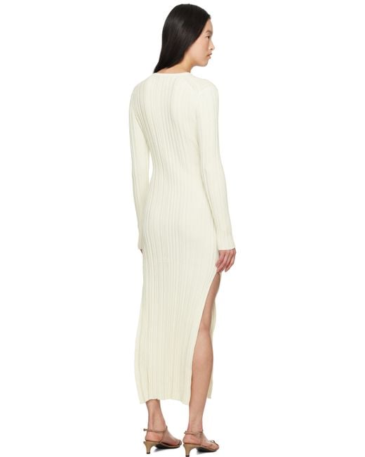 Loulou de Saison Black Off- Eldara Maxi Dress