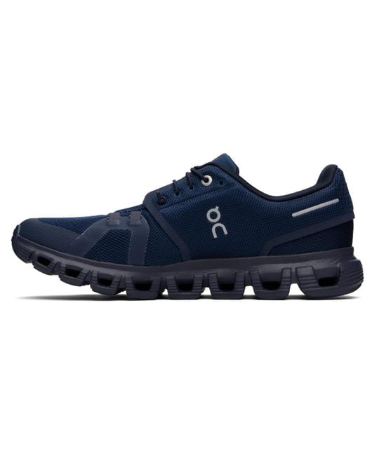 メンズ On Shoes ネイビー Cloud 6 スニーカー Blue