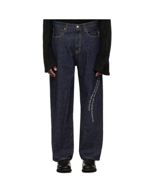 Undercover Blue Uc1F4506-2 Jeans for men