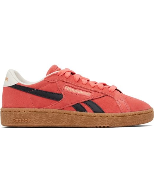 Reebok ピンク Club C Grounds Uk スニーカー Black