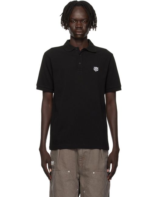 Polo Ajusté Noir À Logo Happy Tiger KENZO pour homme en coloris Black