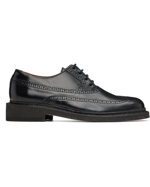 Our Legacy Black Brogue Parade Derbys for men