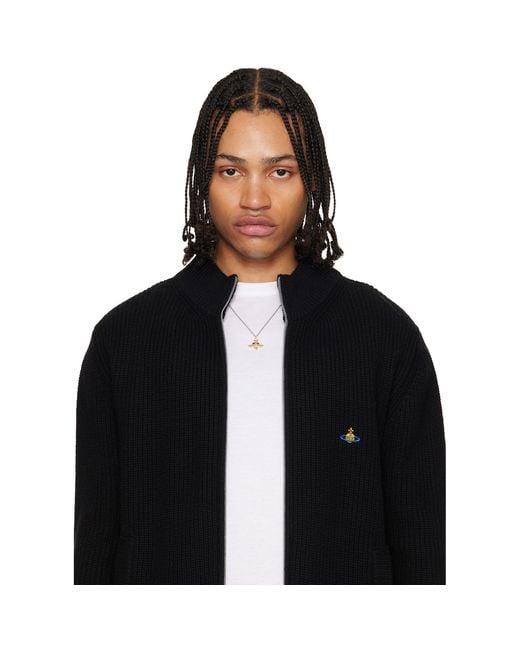 Vivienne Westwood Metallic Diamante Heart Pendant Necklace for men