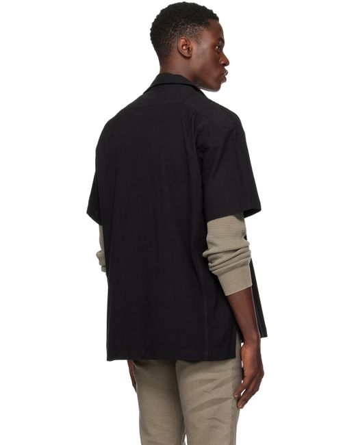 Chemise tent noire Greg Lauren pour homme en coloris Black