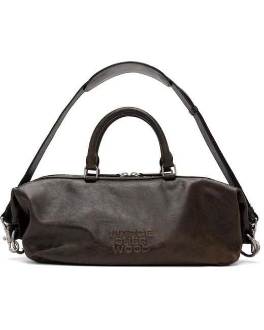 MARGE SHERWOOD Black Dumpling Ew Bag