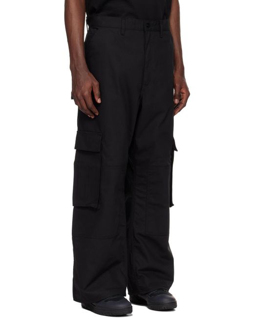 Pantalon cargo noir édition comme des garçons x carhartt Junya Watanabe pour homme en coloris Black
