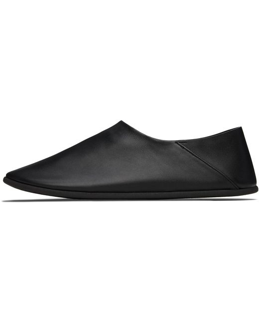 Christen Black Big Bootie Mule Loafers
