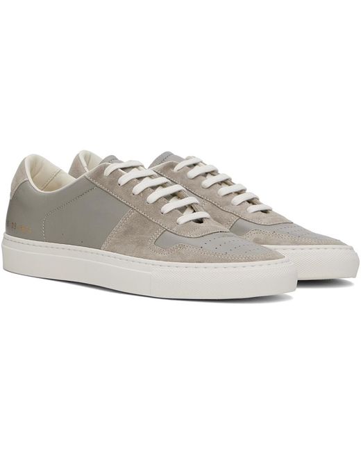 Common Projects Black Taupe Bball Duo Sneakers for men