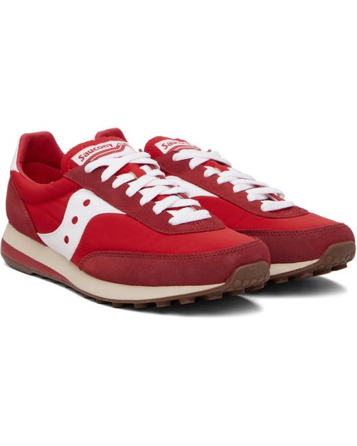 Baskets Trainer 80 Rouges Saucony pour homme en coloris Red