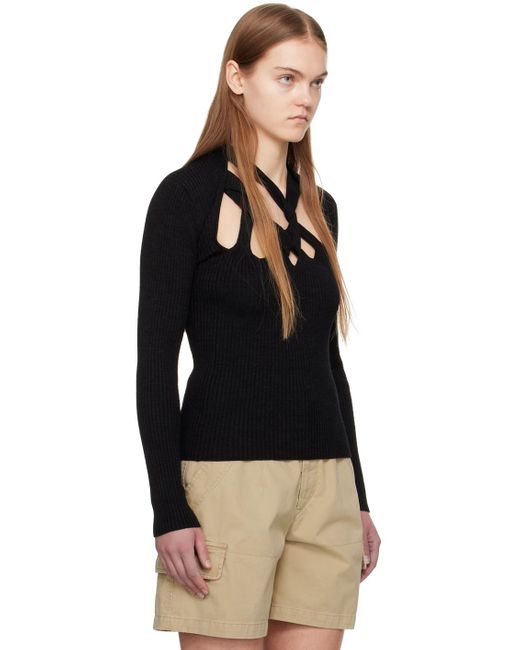 Isabel Marant Black Zoria Sweater