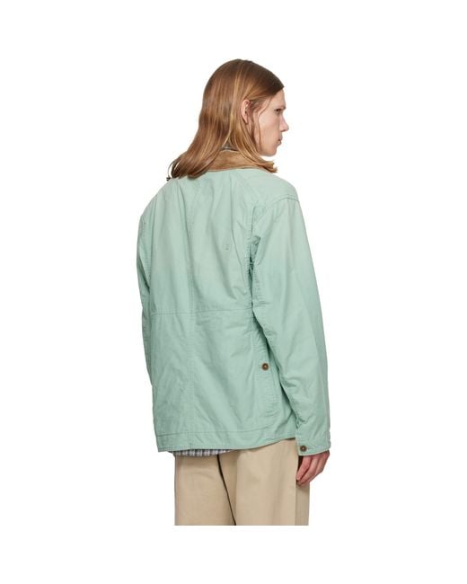 Polo Ralph Lauren Green Cotton Canvas Field Jacket for men