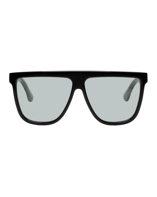 Gucci Flat Top Sunglasses in Black for Men | Lyst Canada