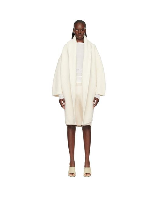 Lauren Manoogian Natural Off- Capote Coat