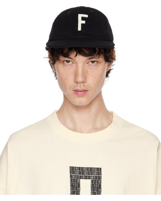 Fear Of God Baseball Cap in Black for Men | Lyst