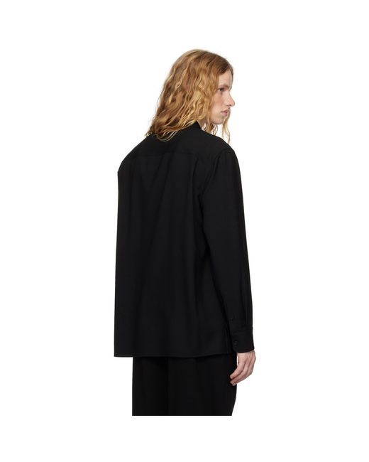 The Row Black Beto Shirt for men