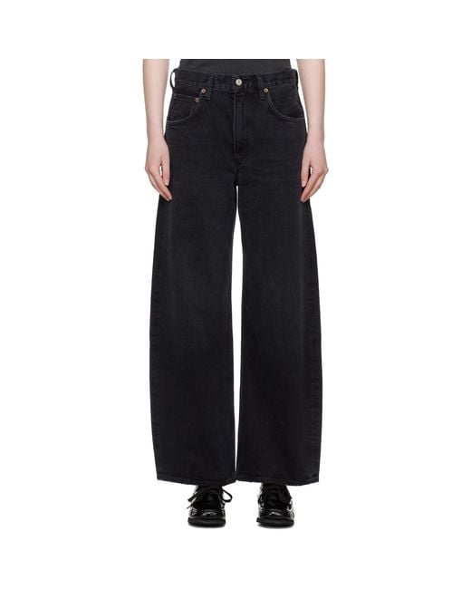 Agolde Black Low Curve Jeans