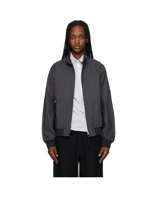 Post Archive Faction PAF Black Opening Bomber Jacket