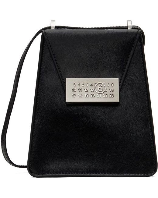 MM6 by Maison Martin Margiela Black Numbers Crossbody Bags