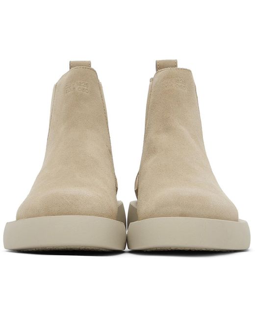 Clarks スエード ベージュ Mileno チェルシー ブーツ カラー ナチュラル メンズ Lyst