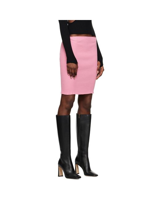 Aeron Pink Zero003 Miniskirt