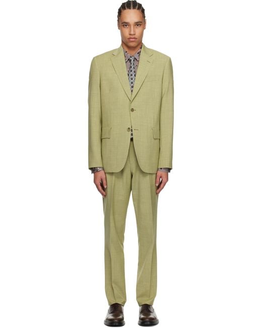 Paul Smith Green 'The Brierley' Suit for men