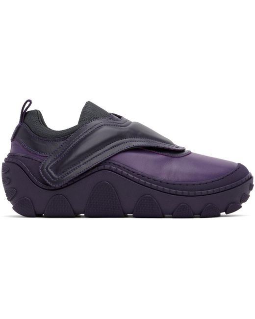 Kiko Kostadinov Black Purple Tonkin Sneakers for men