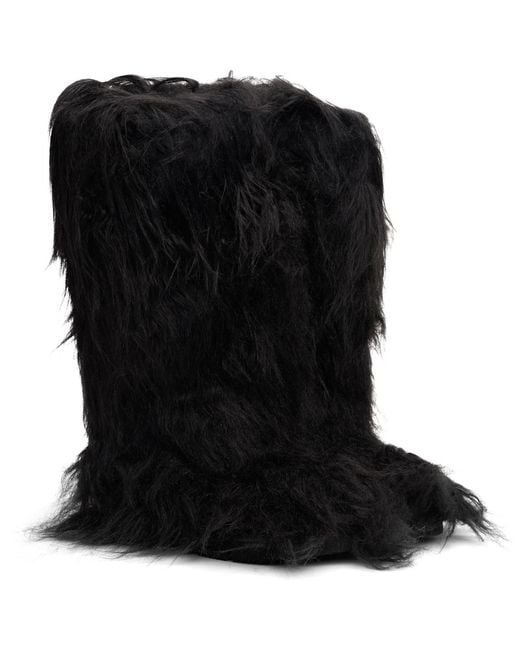 EPINGLER Black Fofo Long Boots