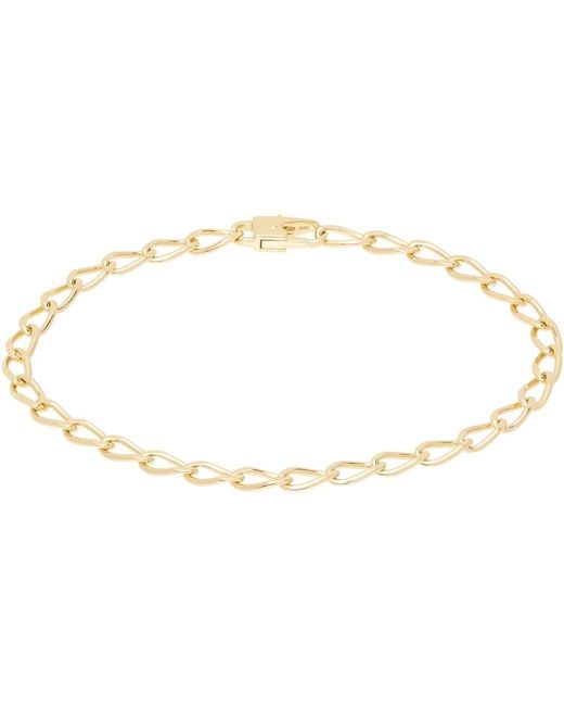Tom Wood Metallic Arlo Medium Bracelet for men
