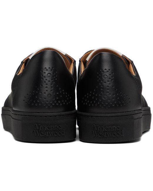 メンズ Vivienne Westwood Classic Punch Trainer ローカットスニーカー Black