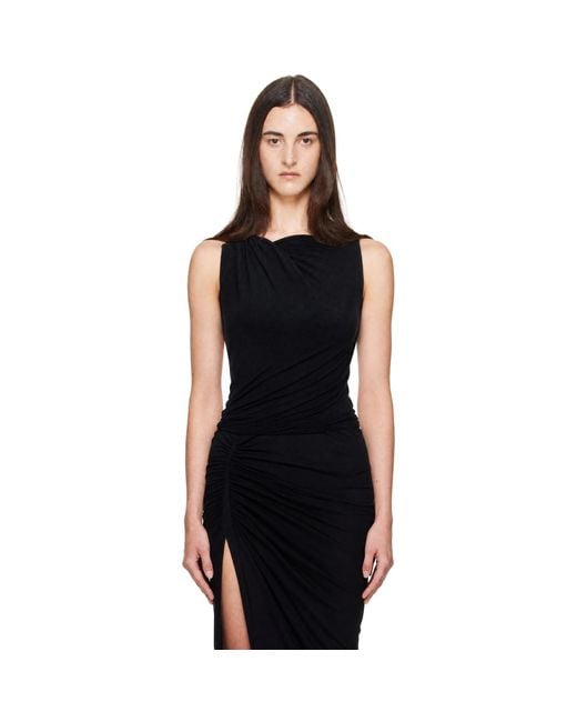 Rick Owens Black Tower Luna Top