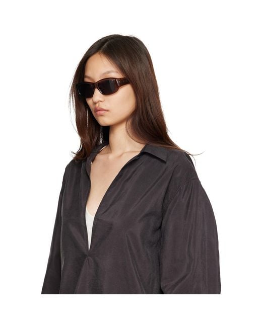 THISTLES Gray 'The Al' Sunglasses
