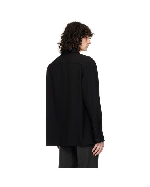 The Row Black Beto Shirt for men