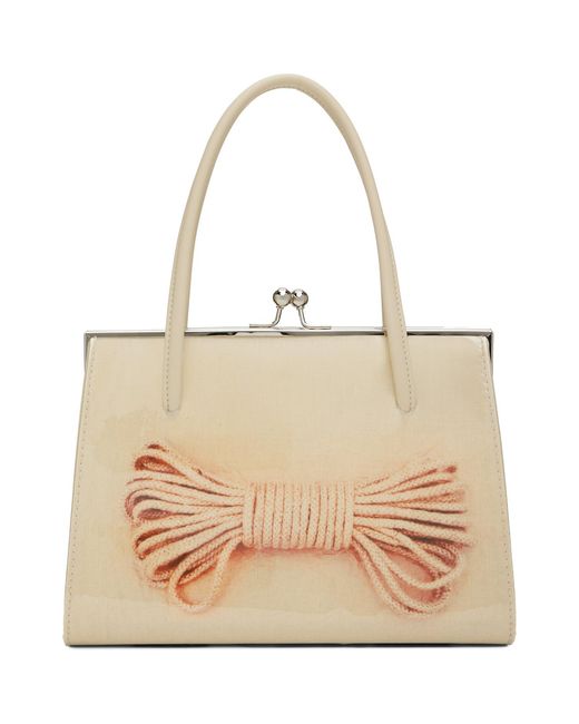Im Sorry by Petra Collins Natural Ssense Exclusive Off- Antonialison Edition 'string Piece #1' Bag