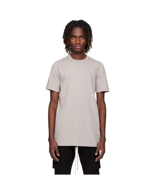 Rick Owens Black Off- Temple Level T-shirt for men