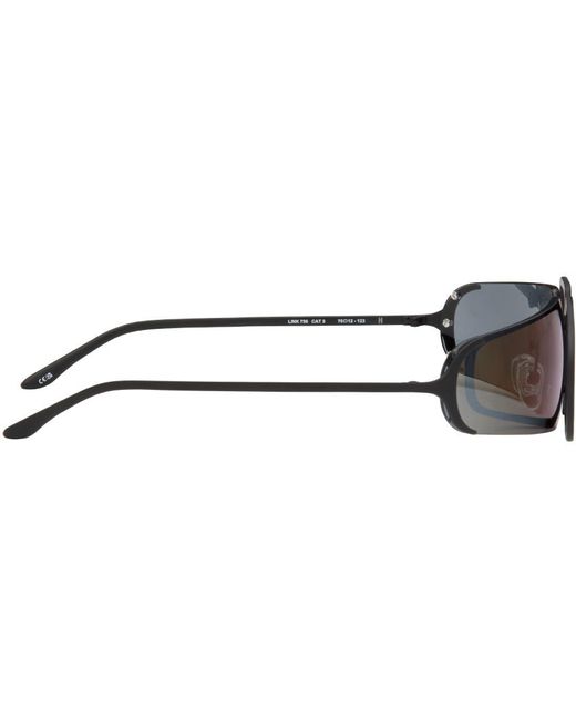 Henrik Vibskov Black Link Sunglasses