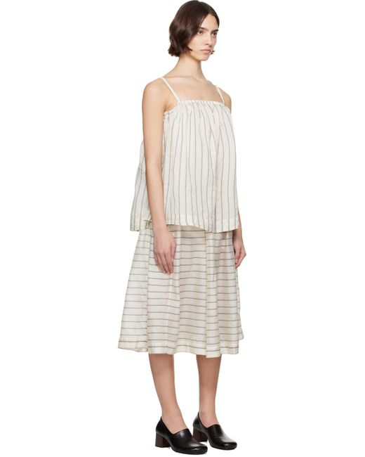 Casey Casey Black Off- Fifi Double Midi Dress