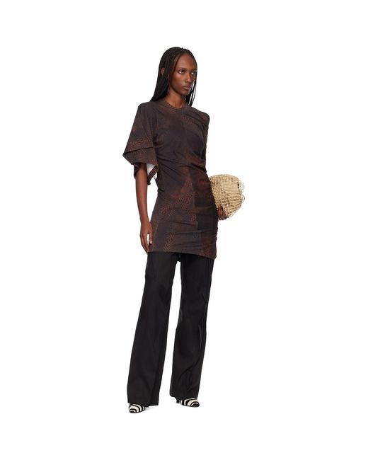 Kiko Kostadinov Black Centennial Trousers