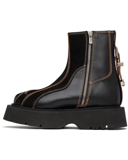 ANDERSSON BELL Black Fia Ankle Boots
