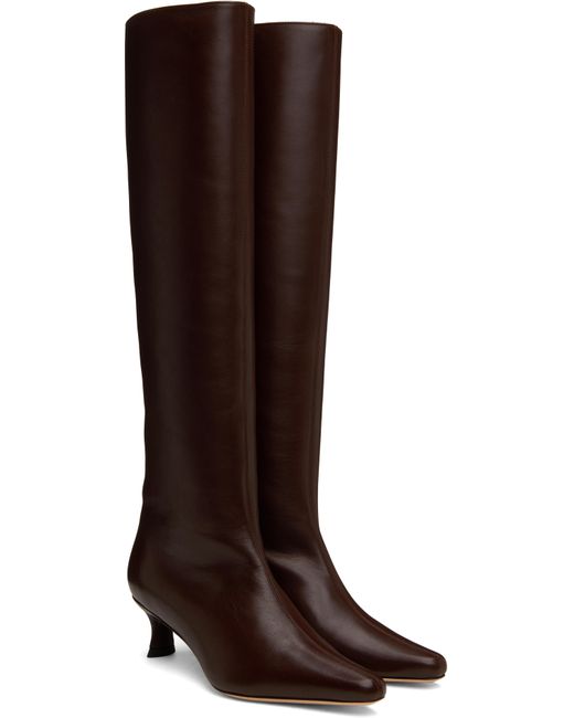By Far Black Kitten Stevie 42 Tall Boots