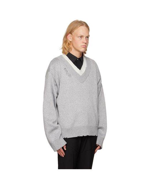 Pull 006 Gris C2H4 pour homme en coloris Gray